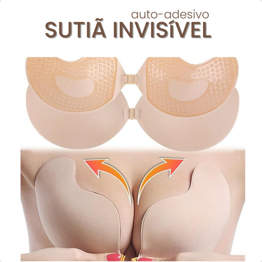 Sutiã de Silicone Sem Alças - Compre 1  e Leve 2