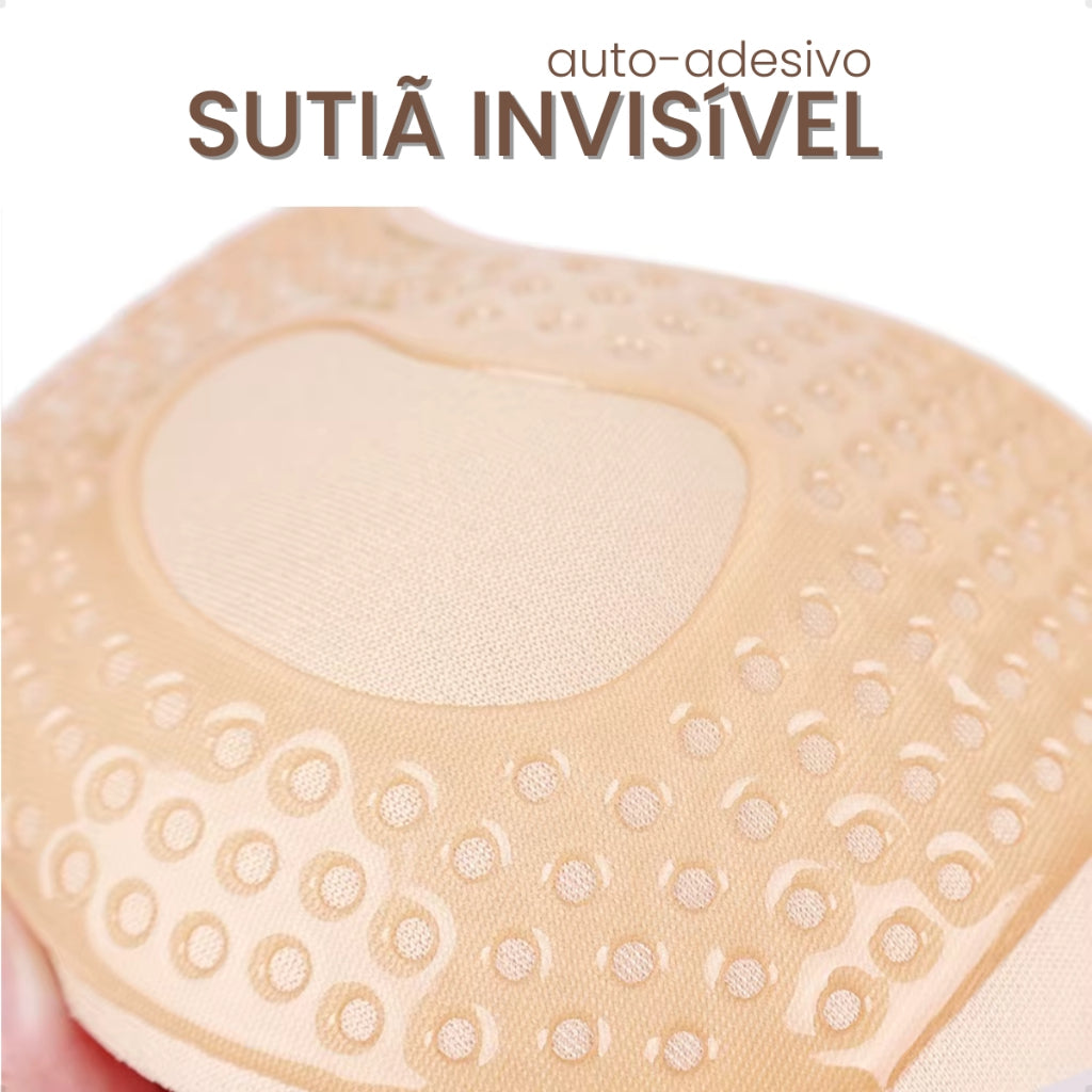 Sutiã de Silicone Sem Alças - Compre 1  e Leve 2