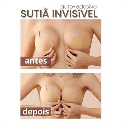Sutiã de Silicone Sem Alças - Compre 1  e Leve 2