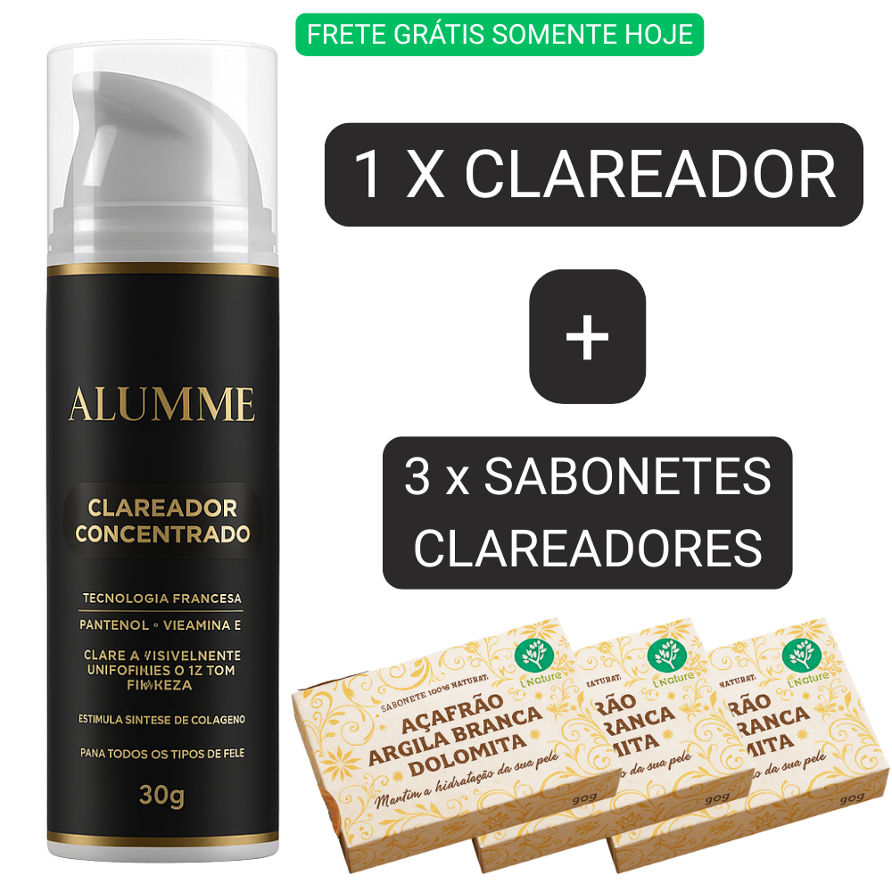 Sabonete Clareador - Compre 1 e Leve 4